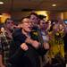 Wolverines fans intensely watch the last minute of game play at Good Time Charley's Saturday night.
Courtney Sacco I AnnArbor.com  