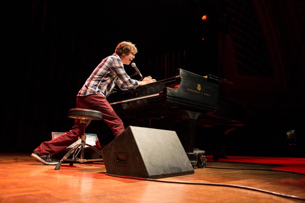 Ben Folds plays a solo concert at the University of Michigan's Hill Auditorium Thursday, April 11.
Courtney Sacco I AnnArbor.com  