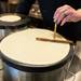 Co-chef Rob Gunter "spins" a crepe at What Crepe? in downtown Ann Arbor.
Courtney Sacco I AnnArbor.com