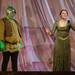 Andrew Nazzaro as Shrek and Hannah Hesseltine as Princess Fiona during Pioneer Theatre Guild's presentation of 'Shrek the Musical' Friday, May 3.
Courtney Sacco I AnnArbor.com 
 