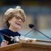 University of Michigan President Mary Sue Coleman addresses the graduating class of 2013 during spring commencement held at Michigan stadium, Saturday May 4.
Courtney Sacco I AnnArbor.com    