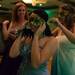 Ashley Armstrong helps Jessika McCullough put on a mardi gras mask at the start of Willow Run's prom at the Courtyard Marriott in Ann Arbor Saturday, May, 4.
Courtney Sacco I AnnArbor.com 