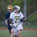 Huron's Sam Richardson runs the ball up field during their game against Saline Wednesday, May 8.
Courtney Sacco I AnnArbor.com  