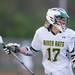 Huron's Jacob Bott drives the ball up the field during their game against Saline Wednesday, May 8.
Courtney Sacco I AnnArbor.com  