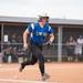 Lincoln's Jessica Sanchez runs the first doing the fourth inning against Saline Thursday, May 9.
Courtney Sacco I AnnArbor.com