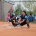 Saline's Samantha Bruley sadly slides in to home scoring a run during the second game of their double header against Lincoln.
Courtney Sacco I AnnArbor.com