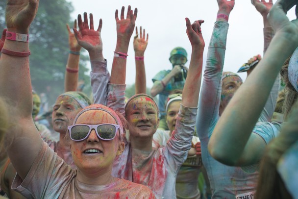 Images from The Color Run Ypsilanti