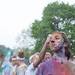 Runners covered in colored power celebrate, with music, dancing in Riverside Park after completing The Color Run in Ypsilanti, Saturday May 11.
Courtney Sacco I AnnArbor.com 