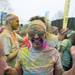 Runners covered in colored power celebrate, with music, dancing in Riverside Park after completing The Color Run in Ypsilanti, Saturday May 11.
Courtney Sacco I AnnArbor.com 