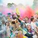 Runners throw colored powder up in the air as they celebrate in Riverside Park after completing The Color Run in Ypsilanti, Saturday May 11.
Courtney Sacco I AnnArbor.com 