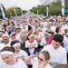 Runners wait at the starting point on Cross Street during The Color Run in Ypsilanti, Saturday May 11.
Courtney Sacco I AnnArbor.com 