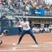 Wolverines senior Ashley Lane at bat during the bottom of the first inning of their game against Valparaiso Friday May 17.
Courtney Sacco I AnnArbor.com   