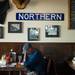 A patron dining inside Sidetrack Bar and Grill's main dining room. Courtney Sacco I AnnArbor.com