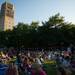 Ingalls Mall filled with people as the sun sets on the opening night of Top of the Park in Ann Arbor, Friday, June 15.
Courtney Sacco I AnnArbor.com