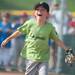 A player smiles as he takes to the field during his team's introduction.
Courtney Sacco I AnnArbor.com