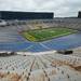 Crews work to paint the Michigan stadium bowl,Wednesday, June, 26. 
Courtney Sacco I AnnArbor.com