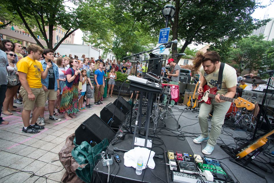 Scenes from Dale Earnhardt Jr. Jr. at Sonic Lunch