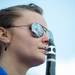 A member of the Lincoln High School marching band wears american flag sunglasses as she marchs down Cross Street take part in Ypsilanti's 4th of July parade.
Courtney Sacco I AnnArbor.com 