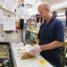 Tipper Thomson makes a sandwich at  Morgan and York in Ann Arbor.
Courtney Sacco I AnnArbor.com

