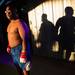 David Ratliff of Cleveland Ohio waits for his fight against Greg Sizemore to start at A2 Fest, Friday, July 12.
Courtney Sacco I AnnArbor.com 