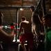 A fighter enters the cage for the Fudoli and Zepeta fight at A2 Fest, Friday, July 12.
Courtney Sacco 
