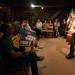 The Detroit band La Bas performing at the Carriage House Theatre in Ann Arbor, Wednesday, July 24.    