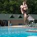  Lauren G. jumps off the board during the 15 and over diving portion of the WISC championships, at the Huron Valley Swim Club in Ann Arbor, Wednesday, July 24.
Courtney Sacco I AnnArbor.com     