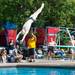 Matt S. jumps off the board during the 15 and over diving portion of the WISC championships, at the Huron Valley Swim Club in Ann Arbor, Wednesday, July 24.
Courtney Sacco I AnnArbor.com     