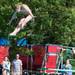 Alex C. jumps off the board during the 15 and over diving portion of the WISC championships, at the Huron Valley Swim Club in Ann Arbor, Wednesday, July 24.
Courtney Sacco I AnnArbor.com     