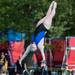 Claire B. jumps off the board during the 15 and over diving portion of the WISC championships, at the Huron Valley Swim Club in Ann Arbor, Wednesday, July 24.
Courtney Sacco I AnnArbor.com     
