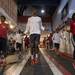 The Michigan All Star Track & Field Club worm up by  jumping rope at their training facility in Ypsilanti.
Courtney Sacco I AnnArbor.com