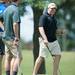 Michigan alumni Jack Johnson jokes around during the Michigan hockey alumni golf outing at the University of Michigan Golf Course in Ann Arbor, Saturday August, 3.Courtney Sacco I AnnArbor.com 