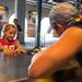 Michigan wide receiver Drew Dileo signs an autograph for fan during youth day at Michigan Stadium, Sunday, August, 11.
Courtney Sacco I AnnArbor.com 