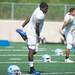 Skyline High School varsity football team stretch at the start of practice, Thursday, August, 15.
Courtney Sacco I AnnArbor.com 