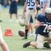 Chelsea varsity football team run drills during practice, Thursday, August, 15.
Courtney Sacco  I AnnArbor.com 