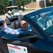 Michigan Congressman John Dingell waves to the crowed during the Ypsilanti Heritage Festival Parade, Saturday, August, 17.
Courtney Sacco I AnnArbor.com 