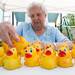 Volunteer Marilyn Miller lays out rubber duckies as she sells them for the Ypsilanti Heritage Festival duck race hosted this year by the Ypsilanti Kiwanis, Sunday, August 18.
Courtney Sacco I AnnArbor.com   