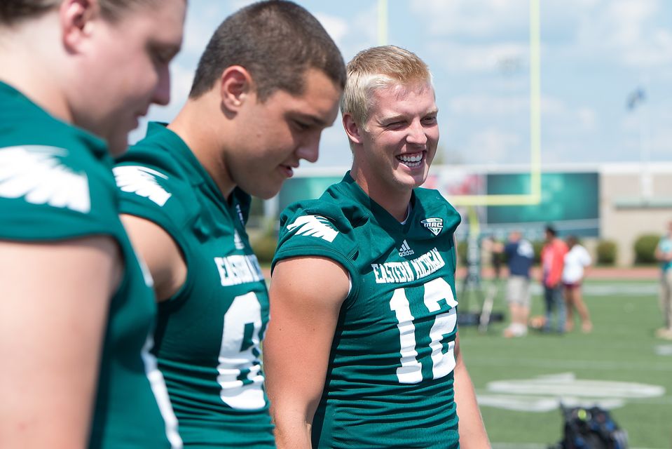 Eastern michigan football jersey deals