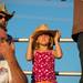 Jackie Caron, age six, watches the tractor pull at the Chelsea Community Fair in Chelsea, Friday, August, 23.Courtney Sacco I AnnArbor.com  