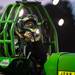 A contestant puts on his helmet before taking part in the tractor pull at the Chelsea Community Fair in Chelsea, Friday, August, 23.Courtney Sacco I AnnArbor.com  
