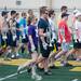 The University of Michigan marching band practice marching on Elbel Field, Saturday, Aug, 24.
Courtney Sacco I AnnArbor.com   