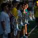 The University of Michigan marching band practice marching on Elbel Field, Saturday, Aug, 24.
Courtney Sacco I AnnArbor.com   