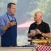 David Venable of QVC's "In the Kitchen with Dave" shoots  a live show in Ypsilanti's Riverside park, Sunday, Aug, 25.
Courtney Sacco I AnnArbor.com 