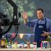David Venable of QVC's "In the Kitchen with Dave" shoots  a live show in Ypsilanti's Riverside park, Sunday, Aug, 25.
Courtney Sacco I AnnArbor.com 