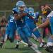 Skyline quarterback Askaree Crawford runs the ball during the first quarter of their game against Hartland at Skyline High School, Thursday, Aug. 29.
Courtney Sacco I AnnArbor.com  