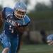 Skyline quarterback Askaree Crawford throws the ball during the first quarter of their game against Hartland at Skyline High School, Thursday, Aug. 29.
Courtney Sacco I AnnArbor.com  