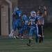 The Eagles celebrate after quarterback Askaree Crawford scored touchdown during the second quarter of their game against Hartland, Thursday, Aug. 29.
Courtney Sacco I AnnArbor.com  