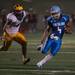 Skyline quarterback Askaree Crawford runs the ball during the third quarter of their game, Thursday, Aug. 29.
Courtney Sacco I AnnArbor.com  