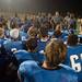 Skyline head coach Lee Arthur talks to his team after defeating Hartland 28-10, Thursday, Aug. 29.
Courtney Sacco I AnnArbor.com  