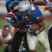 The Railsplitters Dalauren Roberson runs the ball in to the end zone for the teams first touchdown during their game against Belleville at Lincoln High School, Friday, Aug, 30.
Courtney Sacco I AnnArbor.com    